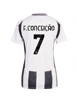 Billige Juventus Francisco Conceicao #7 Hjemmedrakt Dame 2024-25 Kortermet